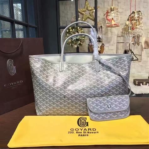 goyard bag light grey|goyard bags.